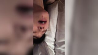 《台灣情侶洩密》台南貧乳妹和小男友酒店偷情被曝光3