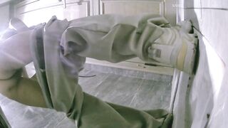 KTV會所女廁偷拍-公主女神高挑漂亮 排隊輪流上廁所