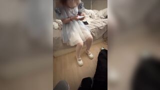 想不想老公操你 漂亮美眉大奶子大乳頭 在家被男友無套輸出 嬌喘不停