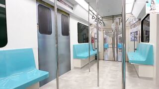 Fansone捷運末班車美乳OL被性騷無套狂插內射 molena孟若羽