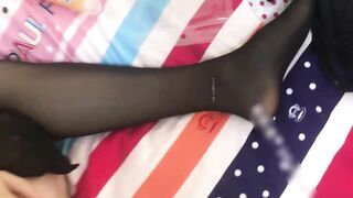漂亮美女與男友啪啪自拍 逼毛油亮