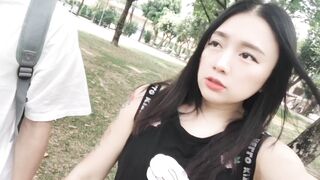 台灣DaisybabyTW露營時學長幹到學妹受不了在野外口爆