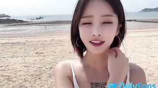 南韓女神〖sunwall95〗海灘上的性愛 美美的臉 纖細的腰 酥酥的每一寸皮膚身材和臉都沒有缺點