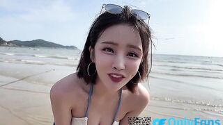 南韓女神〖sunwall95〗海灘上的性愛 美美的臉 纖細的腰 酥酥的每一寸皮膚身材和臉都沒有缺點